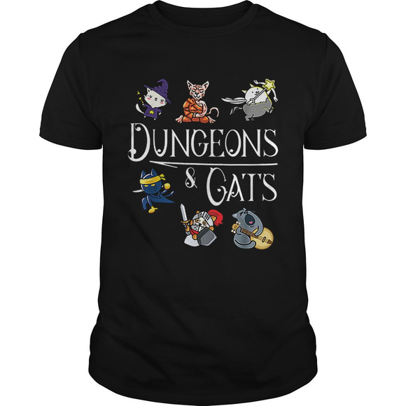 Other - Dungeons And Cats Cartoon Character Cat Lover Shirt